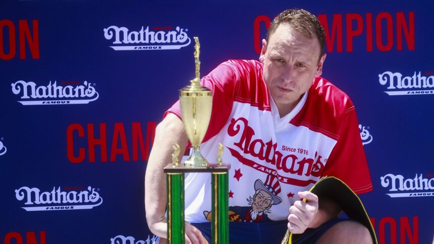 Joey Chestnut Withdraws from Nathan’s Hot Dog Eating Contest to Represent Impossible Foods